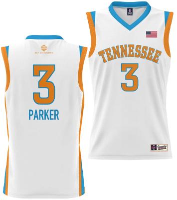 Candace Parker Jersey #3 Tennessee Lady Vols Alumni College Basketball White 