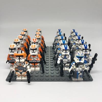 22pcs Star Wars Rex, Cody 212th & 501st Minifigures