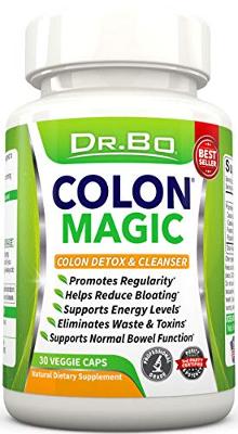 Colon Cleanse Detox Formula - Natural Bowel Cleanser Pills for Intestinal Bloati