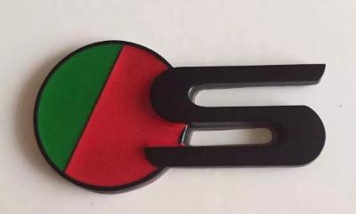 Black jaguar S rear boot fender badge emblem