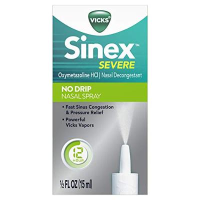 Vicks Sinex Severe, No-Drip Nasal Spray