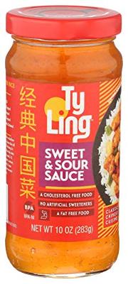 Ty Ling Sweet and Sour Sauce, 10 Ounce Jar (Pack of 12)
