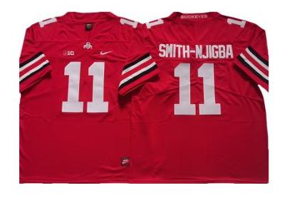 Ohio State Buckeyes #11 Jaxon Smith-Njigba Red College Jersey