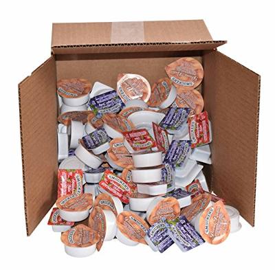 100 Pieces -50 Peanut Butter Packets WITH 25 each Strawberry and Grape Jelly Ind