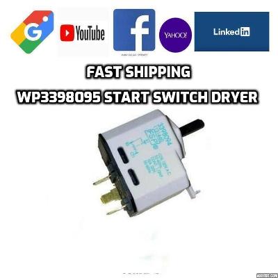 Whirlpool WP3398095 START SWITCH DRYER
