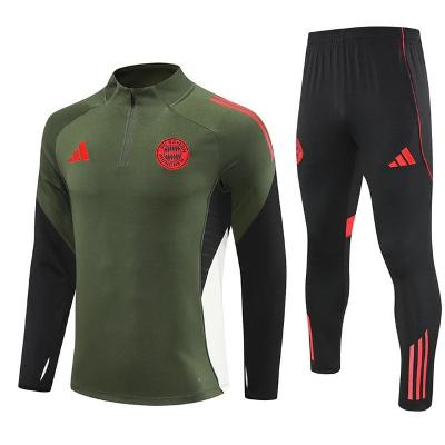 Bayern Munich 2025-26 Soccer Training Set  Military Green