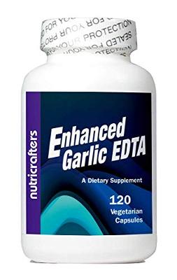 Enhanced Garlic EDTA - High Potency Calcium Disodium EDTA with Malic Acid, Garli