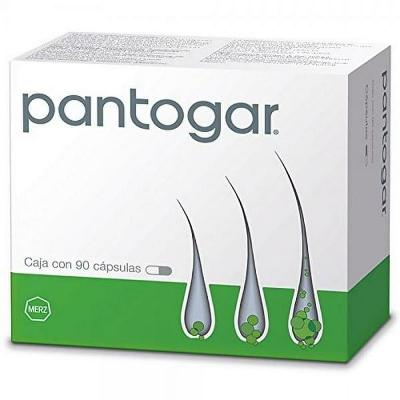 Pantogar Specific Treatment For Nails Hair Regrowth 90 Caps (Pantovigar).
