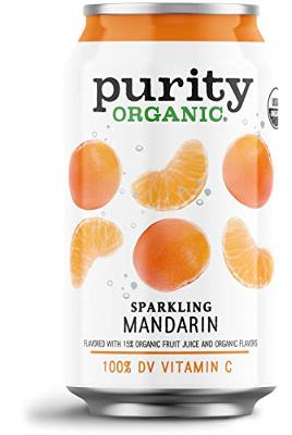 Purity Organic Sparkling Mandarin (Case of 24 cans)