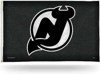 New Jersey Devils Black Flag 3x5ft Banner Polyester Ice Hockey Stanley Cup 005