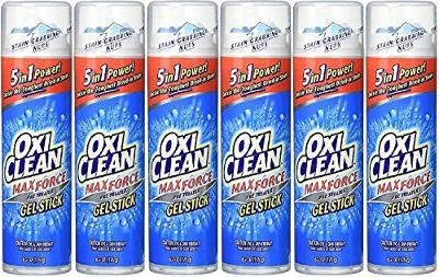 OxiClean Max Force Gel Stick, 6.2 Oz (6 Pack)