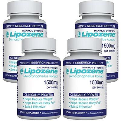 Lipozene Diet Pills - Weight Loss Supplement - Appetite Suppressant and Control