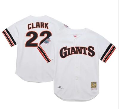 Will Clark San Francisco Giants Cooperstown Collection 1989 Jersey White