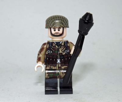 German Fallschirmjger Soldier WW2 custom minifigure  Armye Toys Mini Figure