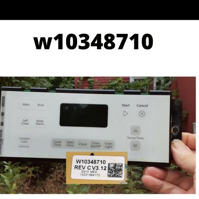 Whirlpool Part# W10348710 Electronic Control (OEM)