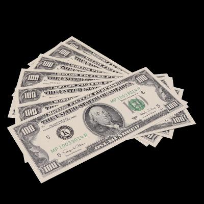 7x $100 Bills - $700 - 1990s Series Full Print Prop Money