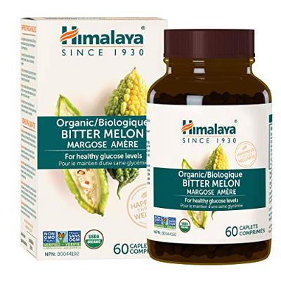 Himalaya Organic Bitter Melon / Karela for Balanced Blood Sugar Support, 660 mg,