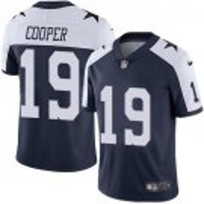 Men's Amari Cooper Dallas Cowboys color rush thanksgiving jersey blue