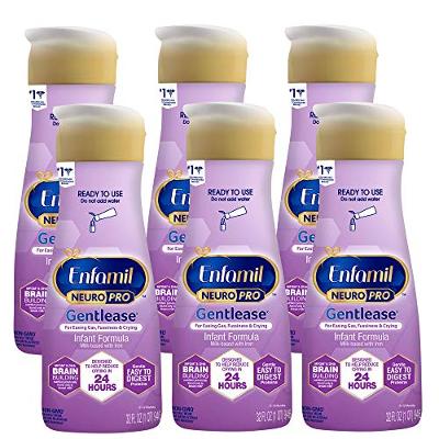 Enfamil NeuroPro Gentlease Ready-to-Use Baby Formula, Brain and Immune Support w