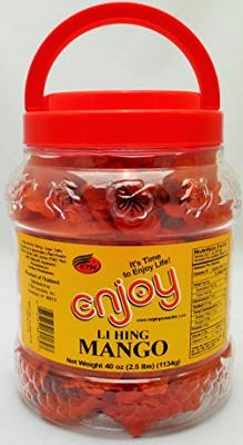 Enjoy Li Hing Mango-2.5lbs/40oz Jar
