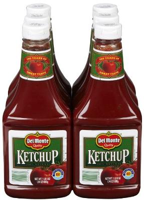 Del Monte Ketchup - 24 oz - 6 pk