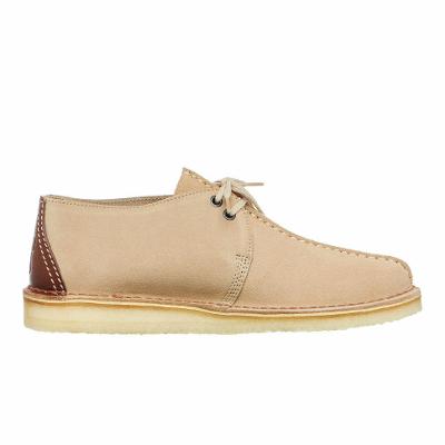 Clarks Originals Desert Trek Men's Sand Suede Tan Center Stitch 26122712 