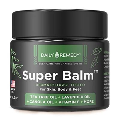 Daily Remedy Tea Tree Oil Extra Strength Super Balm - Athletes Foot Cream Combat