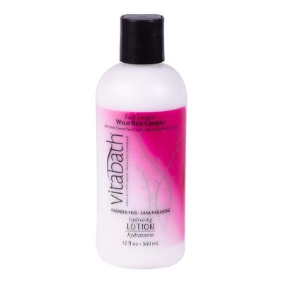 VITABATH - WILD RED CHERRY - BODY LOTION 12 OZ 