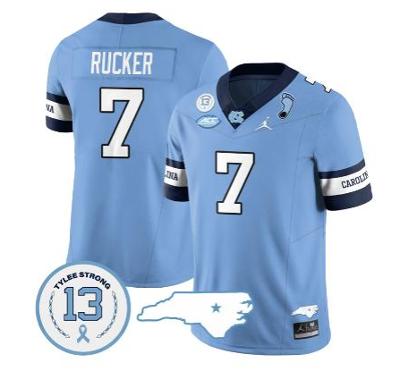 Kaimon Rucker Jersey #7 Vapor College Football Stitched Alternate Blue