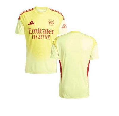 Arsenal 2025-26 Home Goalkeeper Match Jersey Yellow
