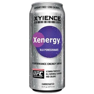 Xyience Energy Blu Pom, 16 Ounce (16 Pack)