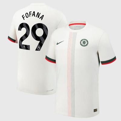 Wesley Fofana 29 Chelsea 2025-26 Away Jersey  White