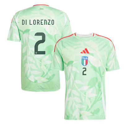 Giovanni Di Lorenzo 2 Italy National Team 2025-26 Away Men Jersey  Green