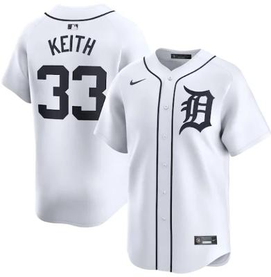 Colt Keith Detroit Tigers Jersey White