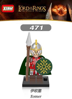 KingSTore Eomer 471 Toy Custom  Minifigure Brick Building