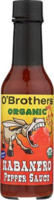 O'Brothers, Habanero Hot Sauce, 5 oz