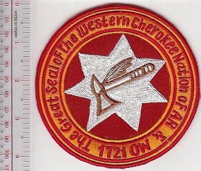 American Indian Tribe Seal Arkansas Western Cherokee Nation of Arkansas and Miss