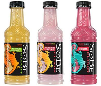 Sobe Elixir 12 - 20oz Bottles (Strawberry Banana)