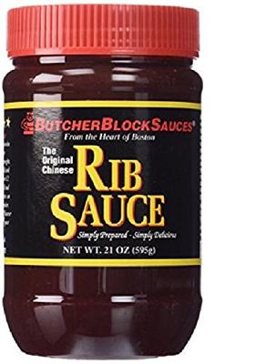 Butcher Block Regular Rib Sauce, 21 oz