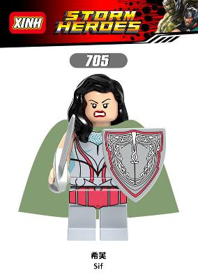 KingSTore Sif 705 Toy Custom  Minifigure Brick Building