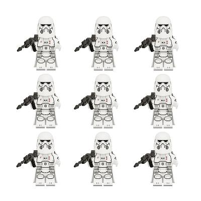 9pcs Star Wars Imperial Flametroopers Minifigures