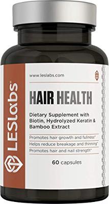 LES Labs Hair Health, Hair Growth Vitamins for Faster Hair Growth and Improved 
