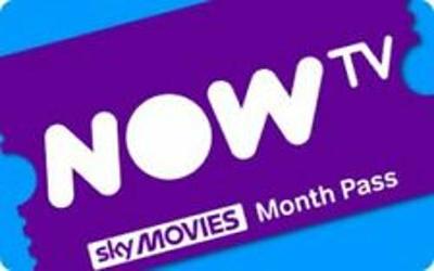 NOW TV Sky Cinema - 1 Month Pass - Sent today via email -
