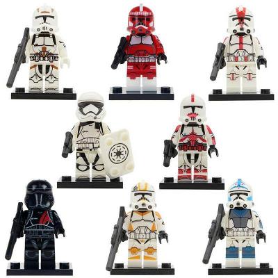 8PCS Star Wars Clone Troopers Minifigures