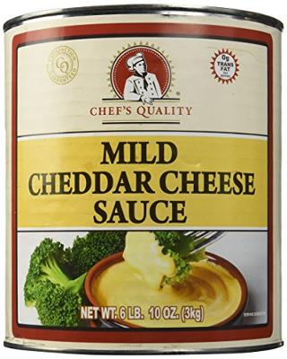 Chef's Quality Mild Cheddar Cheese Sauce, 106 Ounce
