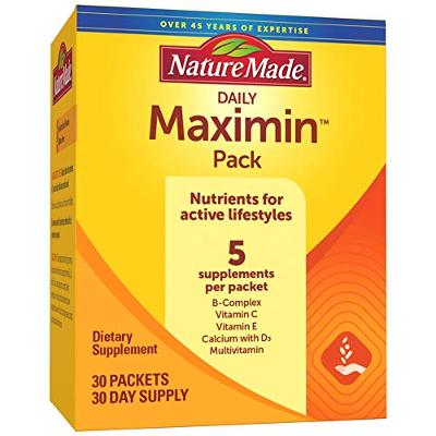 Nature Made Daily Maximin Pack, Dietary Supplement, 30 Day Supply