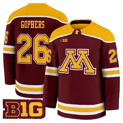 Gophers Jersey #26 Minnesota Golden Gophers 2025-26 Premium Stitched Maroon