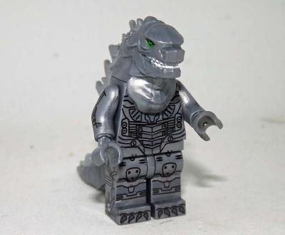 Mechagodzilla Godzilla Monster Custom minifigure Horror  Toys Mini Figure