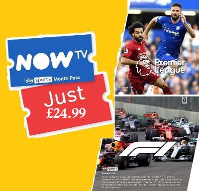 Now TV 1 Month Sky Sports Pass Nowtv Voucher Fast Email Delivery