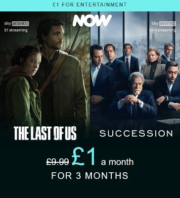 Now TV Entertainment 90% OFF 1 p/m Discount Pass Code 3 Months nowtv Emailed